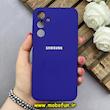قاب گوشی Galaxy A25 سامسونگ سیلیکونی اورجینال پاک کنی درجه یک زیربسته محافظ لنز دار بنفش تیره کد 82681