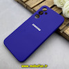 قاب گوشی Galaxy A25 سامسونگ سیلیکونی اورجینال پاک کنی درجه یک زیربسته محافظ لنز دار بنفش تیره کد 82681