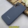 قاب گوشی Galaxy A25 سامسونگ سیلیکونی اورجینال پاک کنی درجه یک زیربسته محافظ لنز دار خاکستری کد 82683