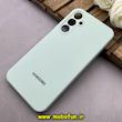 قاب گوشی Galaxy A25 سامسونگ سیلیکونی اورجینال پاک کنی درجه یک زیربسته محافظ لنز دار سبز پاستلی کد 82686