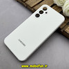 قاب گوشی Galaxy A25 سامسونگ سیلیکونی اورجینال پاک کنی درجه یک زیربسته محافظ لنز دار سفید کد 82687