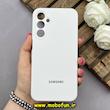 قاب گوشی Galaxy A25 سامسونگ سیلیکونی اورجینال پاک کنی درجه یک زیربسته محافظ لنز دار سفید کد 82687