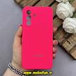 قاب گوشی Galaxy A26 سامسونگ سیلیکونی اورجینال پاک کنی درجه یک زیربسته محافظ لنز دار سرخابی کد 82697