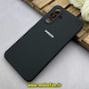 قاب گوشی Galaxy A26 سامسونگ سیلیکونی اورجینال پاک کنی درجه یک زیربسته محافظ لنز دار مشکی کد 82701