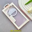 قاب گوشی iPhone 13 / iPhone 14 آیفون سیلیکونی رینگ لایت دار بنفش کدر کد 82824