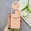 قاب گوشی iPhone 13 / iPhone 14 آیفون سیلیکونی رینگ لایت دار گلبهی کد 82826