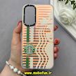 قاب گوشی Galaxy A54 سامسونگ یانگ کیت YOUNGKIT دور مات ایربگ دار طرح استارباکس کد 82863