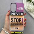 قاب گوشی Galaxy A54 سامسونگ یانگ کیت YOUNGKIT دور مات ایربگ دار طرح The North Face کد 82866