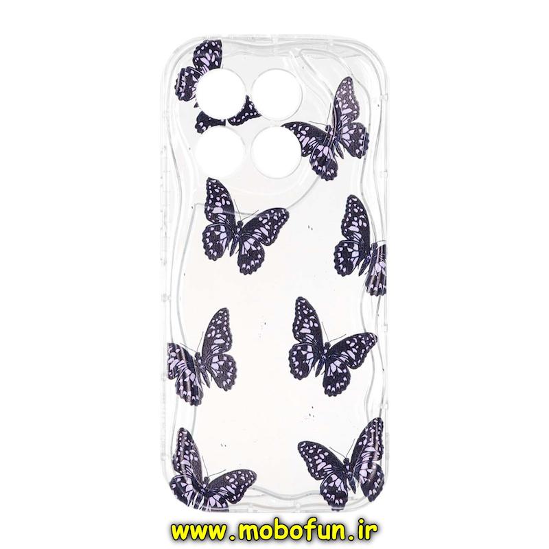 قاب گوشی Xiaomi 14T شیائومی فانتزی ایربگ دار طرح پروانه کیوت کد 74623