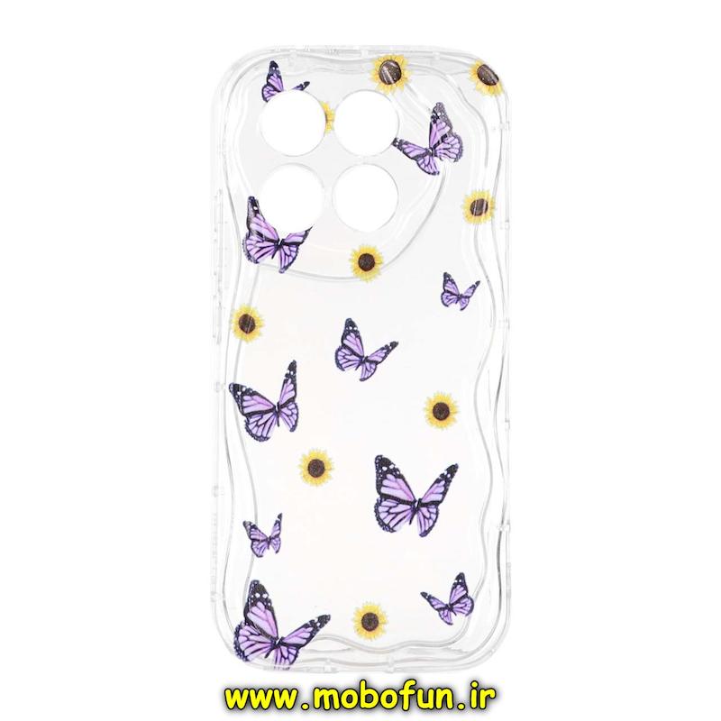 قاب گوشی Xiaomi 14T شیائومی فانتزی ایربگ دار طرح پروانه کیوت کد 74624