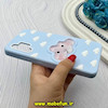 قاب گوشی Galaxy A32 4G سامسونگ سیلیکونی پاک کنی طرح ابری کیوت برجسته آکواریومی آبی روشن کد 82783