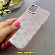 قاب گوشی iPhone 11 آیفون اورجینال Q SERIES سخت HARD شاین اکلیلی قلبی محافظ لنز نگین دار صورتی کد 83157