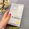 قاب گوشی iPhone 15 Pro Max آیفون اورجینال Q SERIES سخت HARD شاین اکلیلی قلبی محافظ لنز نگین دار سفید کد 83167
