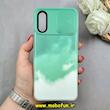 قاب گوشی Galaxy A02 / Galaxy A022 سامسونگ آبرنگی محافظ لنز دار کشویی کد 85013