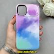 قاب گوشی iPhone 11 آیفون آبرنگی محافظ لنز دار کشویی کد 85048