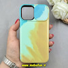 قاب گوشی iPhone 12 / iPhone 12 Pro آیفون آبرنگی محافظ لنز دار کشویی کد 85055