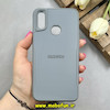 قاب گوشی Galaxy A10S سامسونگ سیلیکونی نیوزون پشت براق لاکچری طوسی کد 85486
