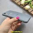 قاب گوشی Galaxy A10S سامسونگ سیلیکونی نیوزون پشت براق لاکچری طوسی کد 85486