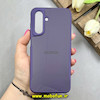 قاب گوشی Galaxy A26 سامسونگ سیلیکونی نیوزون پشت براق لاکچری بنفش کد 85522