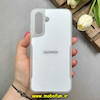 قاب گوشی Galaxy A56 سامسونگ سیلیکونی نیوزون پشت براق لاکچری سفید کد 85537