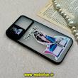 قاب گوشی iPhone 12 Pro Max آیفون پشت مات طرح دار محافظ لنزدار کشویی طرح دخترونه مشکی کد 84508