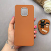 قاب گوشی Redmi Note 9S / Redmi Note 9 Pro شیائومی لدر دیزاین SOFT Lether Design سیلیکونی پاپ سوکت دار عروسکی طرح چرم عسلی کد 83414