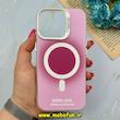 قاب گوشی iPhone 16 Pro آیفون اورجینال So CooL طرح مگ سیف Good Luck صورتی کد 86023