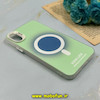قاب گوشی iPhone X / iPhone XS آیفون اورجینال So CooL طرح مگ سیف Good Luck سبزآبی کد 86032
