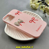 قاب گوشی iPhone 15 آیفون شاین سخت HARD برجسته اورجینال ROMANCE پاپیون مرواریدی کد 86140