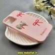 قاب گوشی iPhone 15 آیفون شاین سخت HARD برجسته اورجینال ROMANCE پاپیون مرواریدی کد 86140