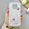 قاب گوشی Poco X3 / Poco X3 Pro شیائومی ماربل لاکچری بالشتی ژله ای محافظ لنزدار طرح قلب کیوت کد 84292
