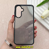قاب گوشی Galaxy A26 سامسونگ پشت شفاف دودی PC درجه یک یونیک کیس Unique Case اورجینال دور سیلیکونی مشکی کد 83241