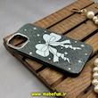 قاب گوشی iPhone 13 / iPhone 14 آیفون شاین سخت HARD طرح پاپیون کیوت کد 86194