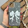 قاب گوشی iPhone 13 / iPhone 14 آیفون شاین سخت HARD طرح پاپیون کیوت کد 86194