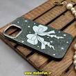 قاب گوشی iPhone 15 آیفون شاین سخت HARD طرح پاپیون کیوت کد 86204
