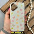 قاب گوشی iPhone 16 آیفون شاین سخت HARD طرح پروانه کیوت کد 86216