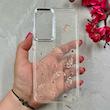 قاب گوشی Galaxy A26 سامسونگ شفاف شاین لنز کرومی برجسته طرح مار رزگلد کد 86398