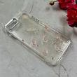 قاب گوشی iPhone 7 Plus / iPhone 8 Plus آیفون شفاف شاین لنز کرومی برجسته طرح مار رزگلد کد 86433