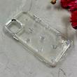 قاب گوشی iPhone 11 آیفون شفاف شاین لنز کرومی برجسته طرح پروانه کد 86438