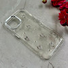 قاب گوشی iPhone 15 آیفون شفاف شاین لنز کرومی برجسته طرح پاپیون کد 86473