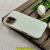 قاب گوشی iPhone 16 آیفون شاین مگ سیف دار طلایی کد 84336
