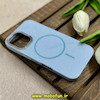 قاب گوشی iPhone 16 آیفون شاین مگ سیف دار آبی کد 84342