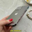 قاب گوشی iPhone 12 Pro Max آیفون مدل PVD اورجینال ضد خش پشت گلس شیشه ای ونیزکیس Veniz Case محافظ لنز دار نچرال کد 84367