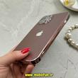 قاب گوشی iPhone 12 Pro Max آیفون مدل PVD اورجینال ضد خش پشت گلس شیشه ای ونیزکیس Veniz Case محافظ لنز دار بنفش کد 84369
