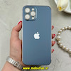 قاب گوشی iPhone 12 Pro Max آیفون مدل PVD اورجینال ضد خش پشت گلس شیشه ای ونیزکیس Veniz Case محافظ لنز دار سرمه ای کد 84371
