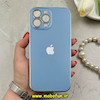 قاب گوشی iPhone 13 Pro Max آیفون مدل PVD اورجینال ضد خش پشت گلس شیشه ای ونیزکیس Veniz Case محافظ لنز دار آبی کد 84378