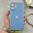 قاب گوشی iPhone 14 Pro Max آیفون مدل PVD اورجینال ضد خش پشت گلس شیشه ای ونیزکیس Veniz Case محافظ لنز دار آبی کد 84384