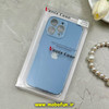 قاب گوشی iPhone 14 Pro Max آیفون مدل PVD اورجینال ضد خش پشت گلس شیشه ای ونیزکیس Veniz Case محافظ لنز دار آبی کد 84384