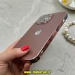 قاب گوشی iPhone 14 Pro Max آیفون مدل PVD اورجینال ضد خش پشت گلس شیشه ای ونیزکیس Veniz Case محافظ لنز دار بنفش کد 84385