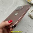 قاب گوشی iPhone 15 Pro Max آیفون مدل PVD اورجینال ضد خش پشت گلس شیشه ای ونیزکیس Veniz Case محافظ لنز دار بنفش کد 84388